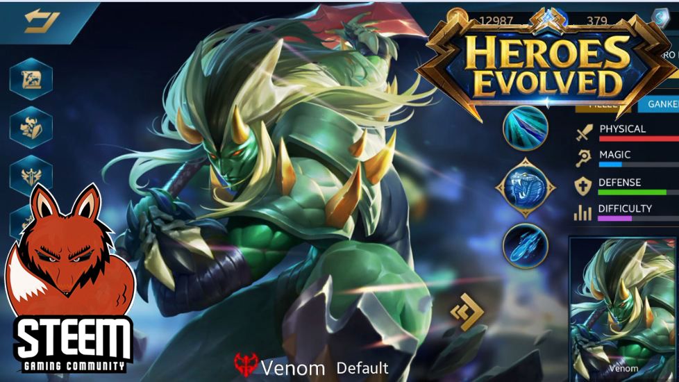 Review Of Characters Heroes Evolved Venom Billingual 104