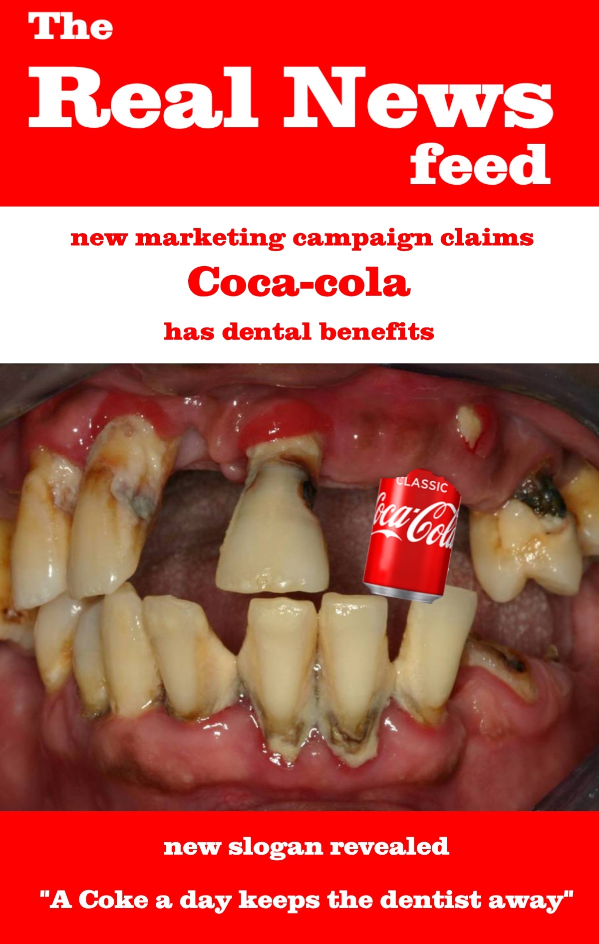 Coca Cola Rebrands to Promote the Drink s Dental Benefits Steemit