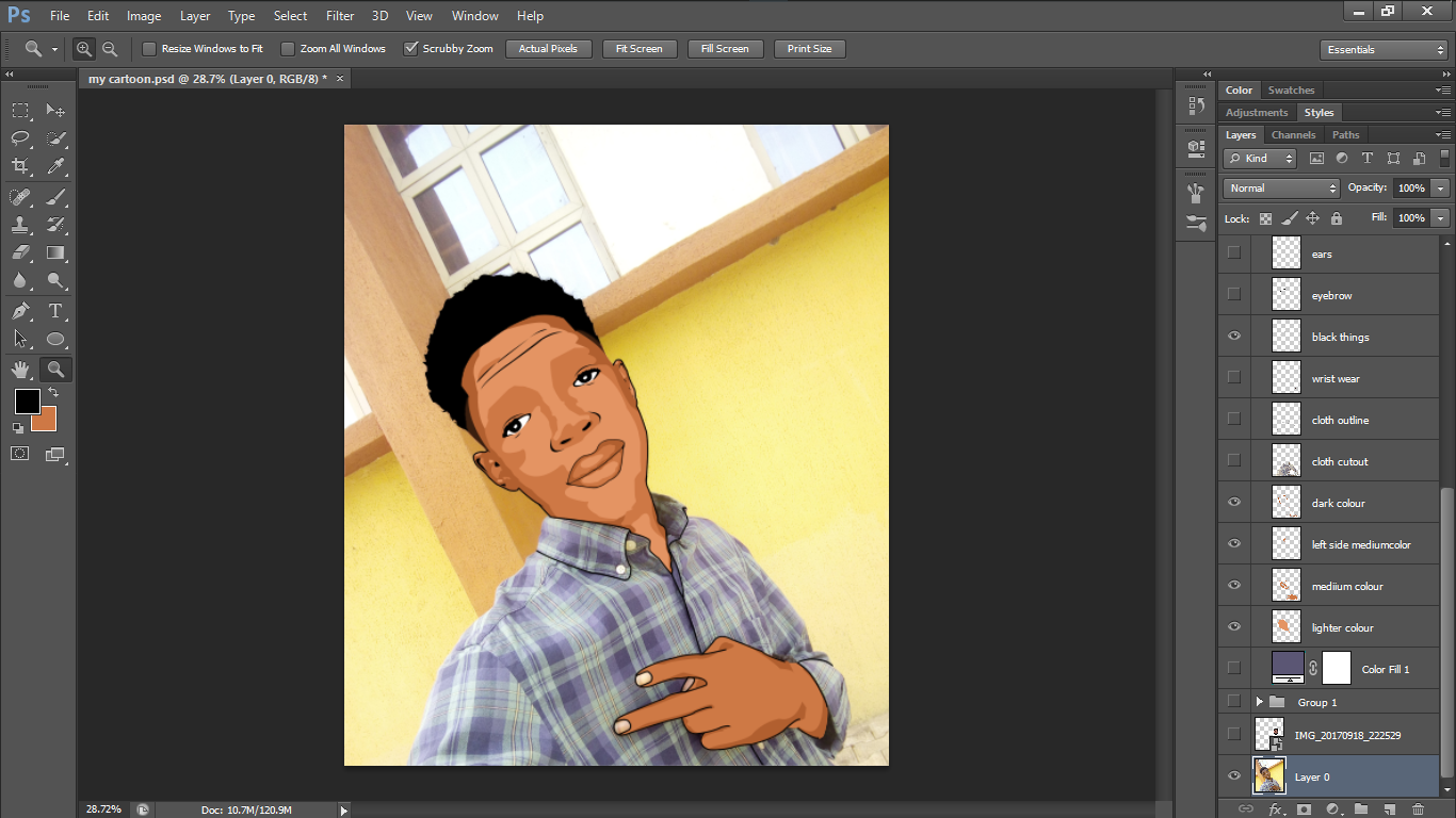HOW TO CREATE A CARTOON IMAGE USING PHOTOSHOP CS6 — Steemit HOW TO CREATE A CARTOON IMAGE USING PHOTOSHOP CS6 — Steemit