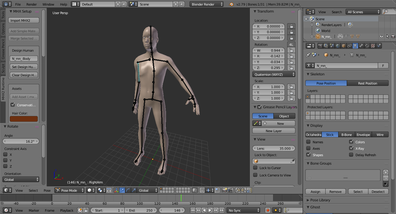 Hey guys, I need help with rigging a character model with shape keys :  r/blender