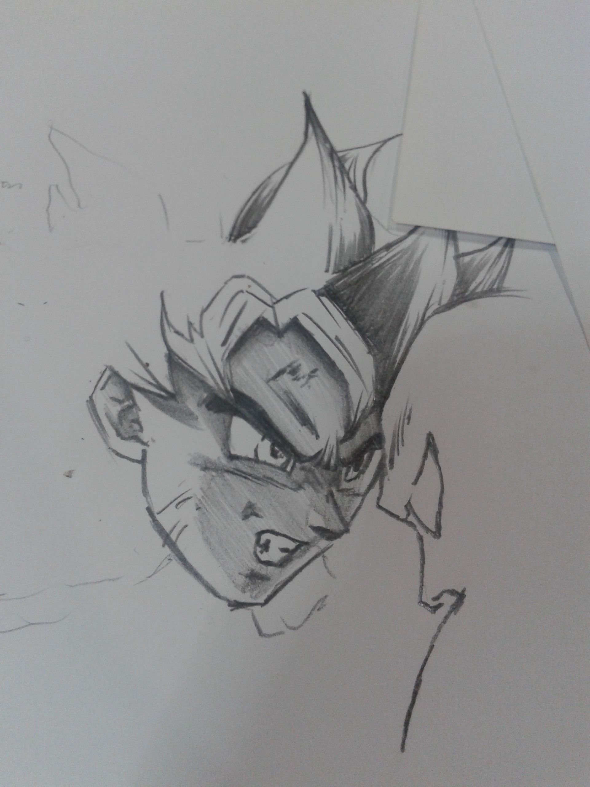 Drawing Goku's Ultra Instinct Form — Steemit