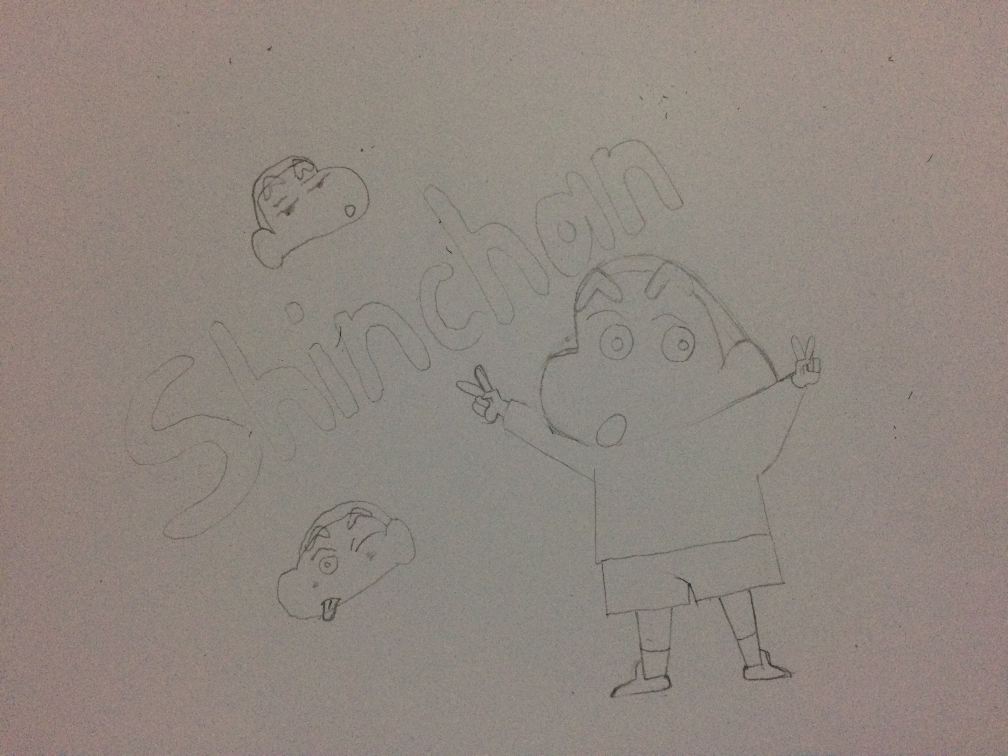 Shinchan drawing tutorial | WE ALL LOVE BLACK Amino