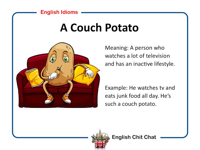 A Couch Potato. 