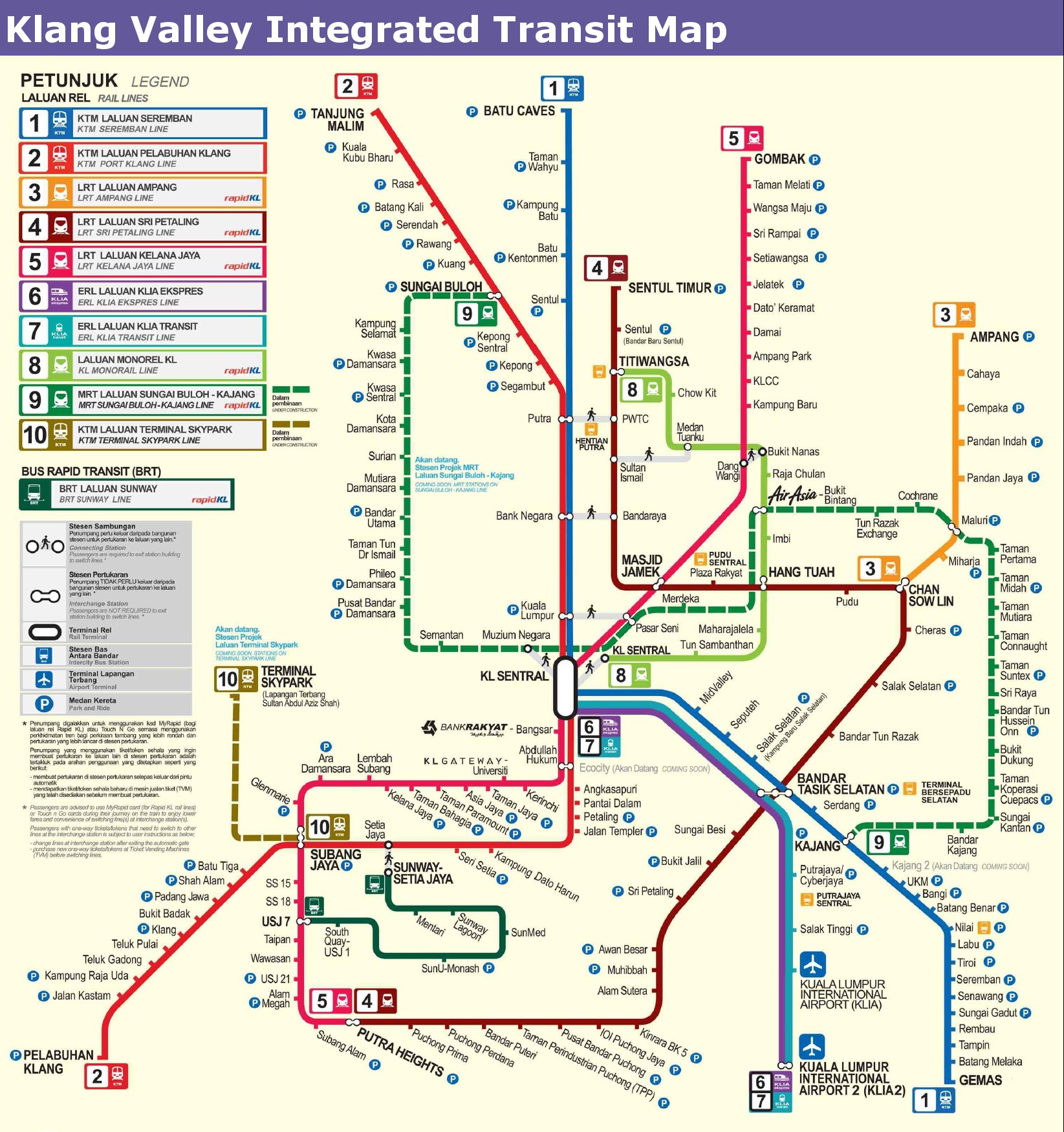 Map Of Klang Valley Malaysia - Maps of the World