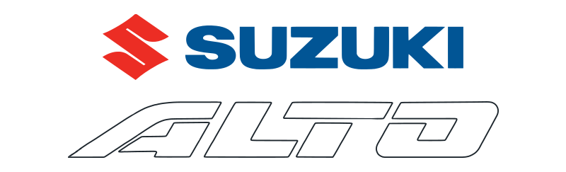 Suzuki Alto Logo  Monogram - Model 2014-2024 