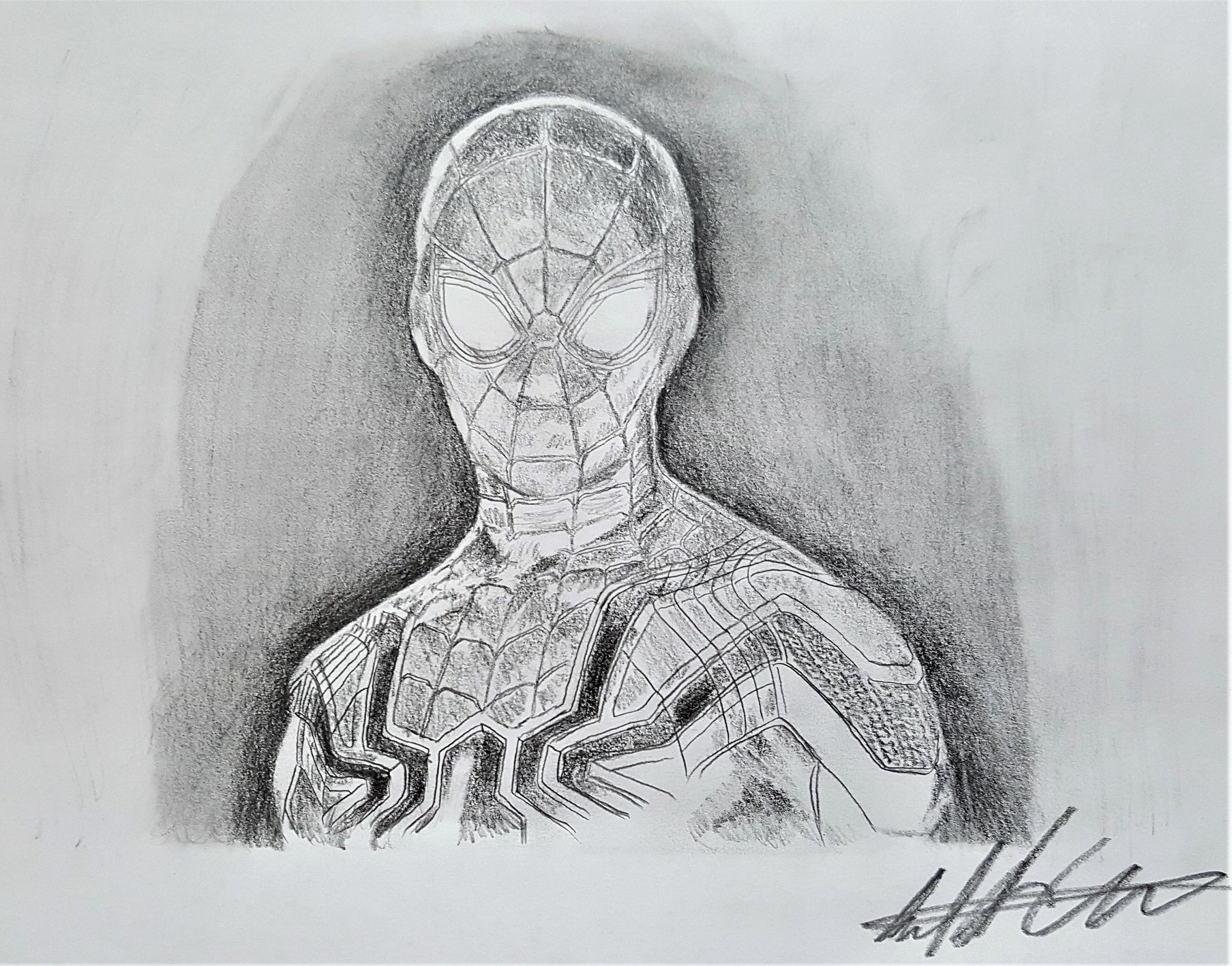 Spider Man Avengers Infinity War Pencil Sketch Steemit