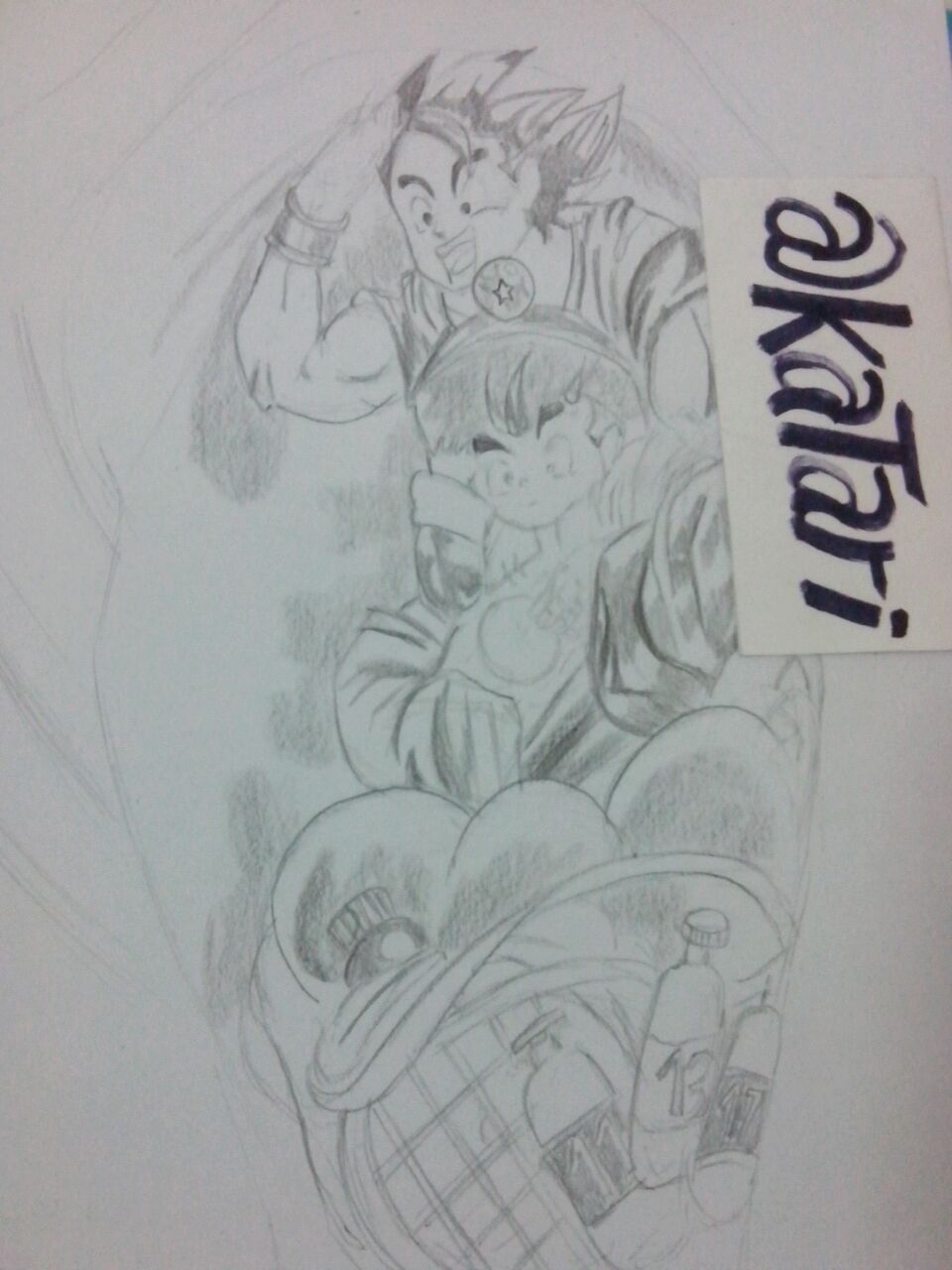 Dragon Ball Z Tattoo Sketch Drawing Art Ideas