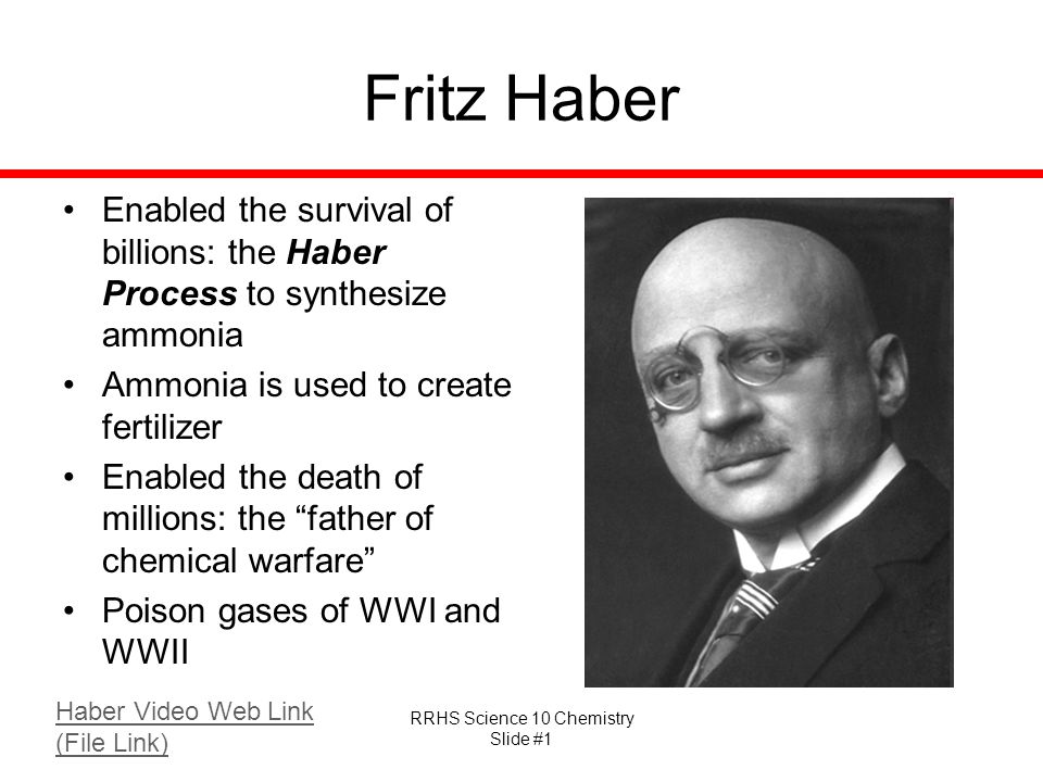 Fritz Haber The Monster Who Fed The World — Steemit