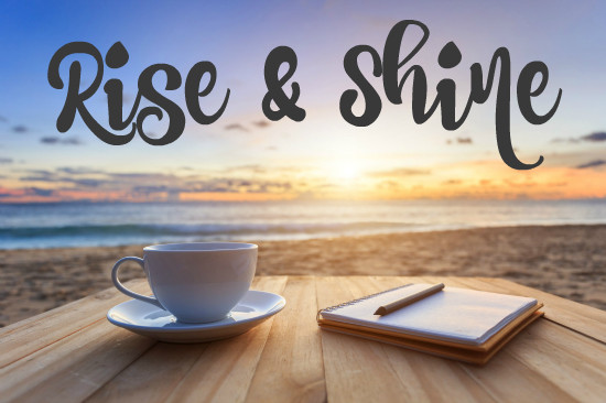 get up and shine — Steemit