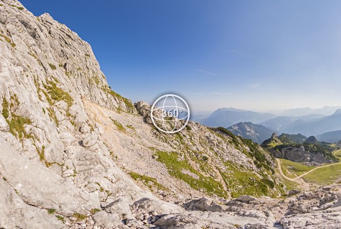 360 Grad Bergsteigen