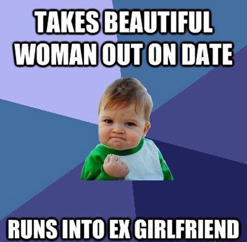 Takes-Beautiful-Woman-Out-On-Date-Runs-Into-Ex-Girlfriend-Funny-Woman-Meme-Image.jpg