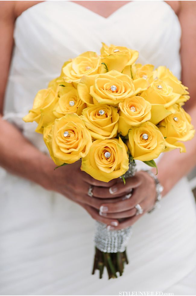 Yellow  Coral Rose Bouquet.jpg