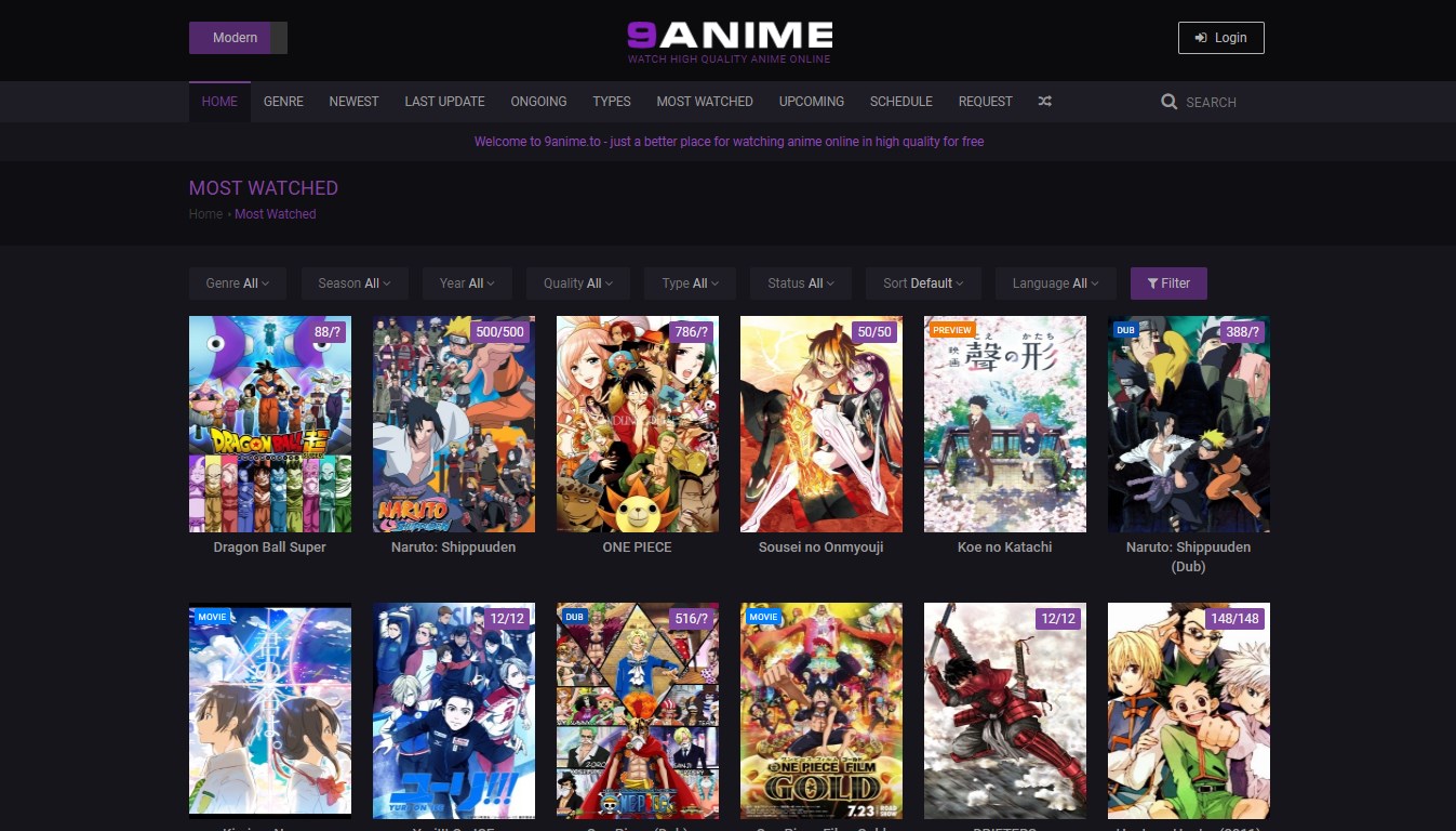 websites to watch anime for free