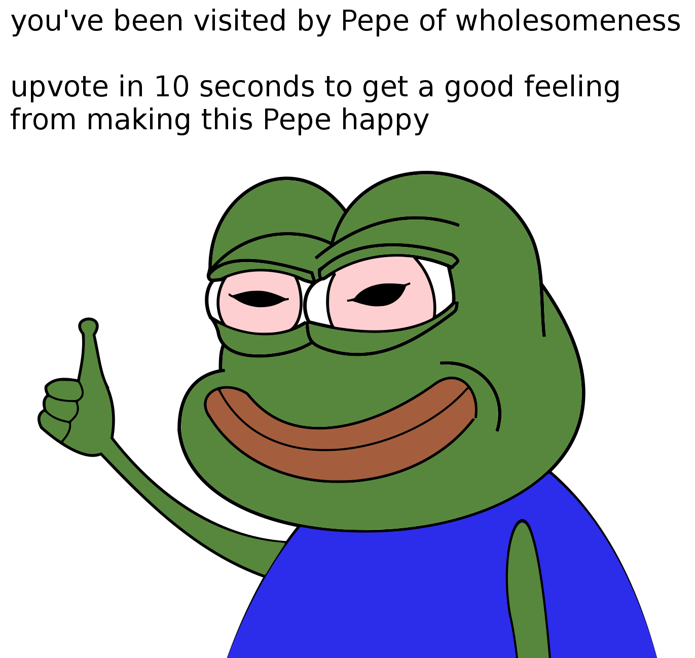 Wholesome Pepe!!! 