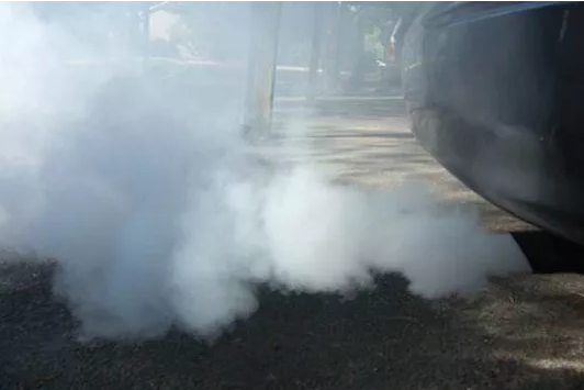 汽车尾气冒白 黑 蓝三色的烟是何原因 Steemit