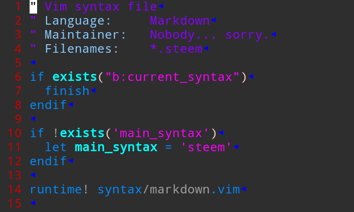 syntax file