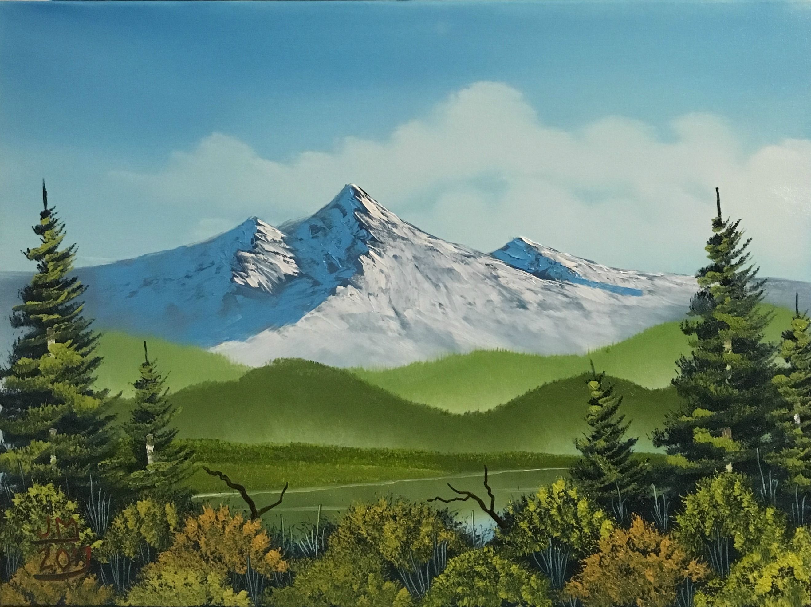 Majestic Peaks(Bob Ross Inspiration).JPG