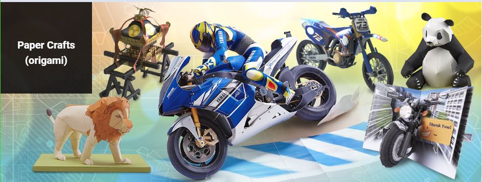 Yamaha Paper Crafts.JPG