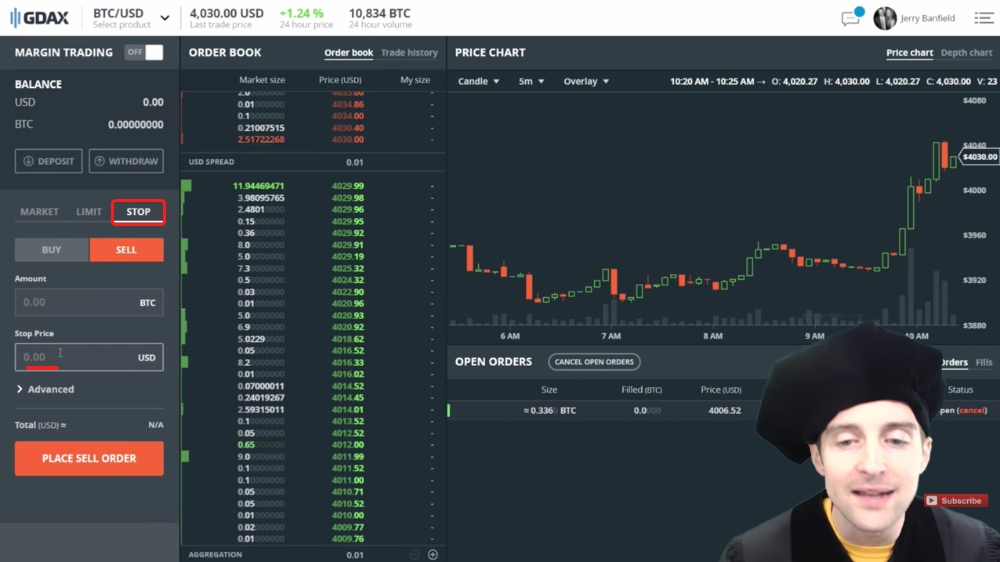 Btc charts gdax betting pros player props