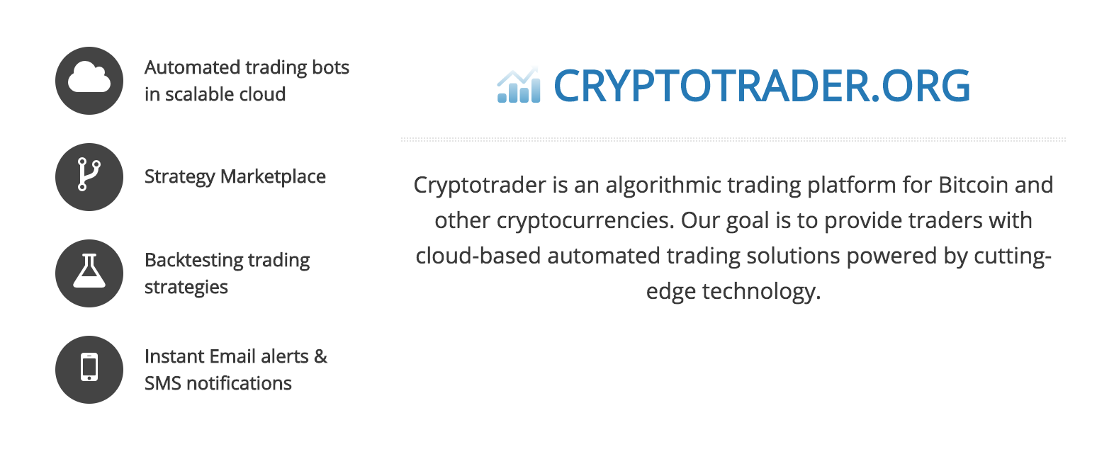 about Cryptotrader