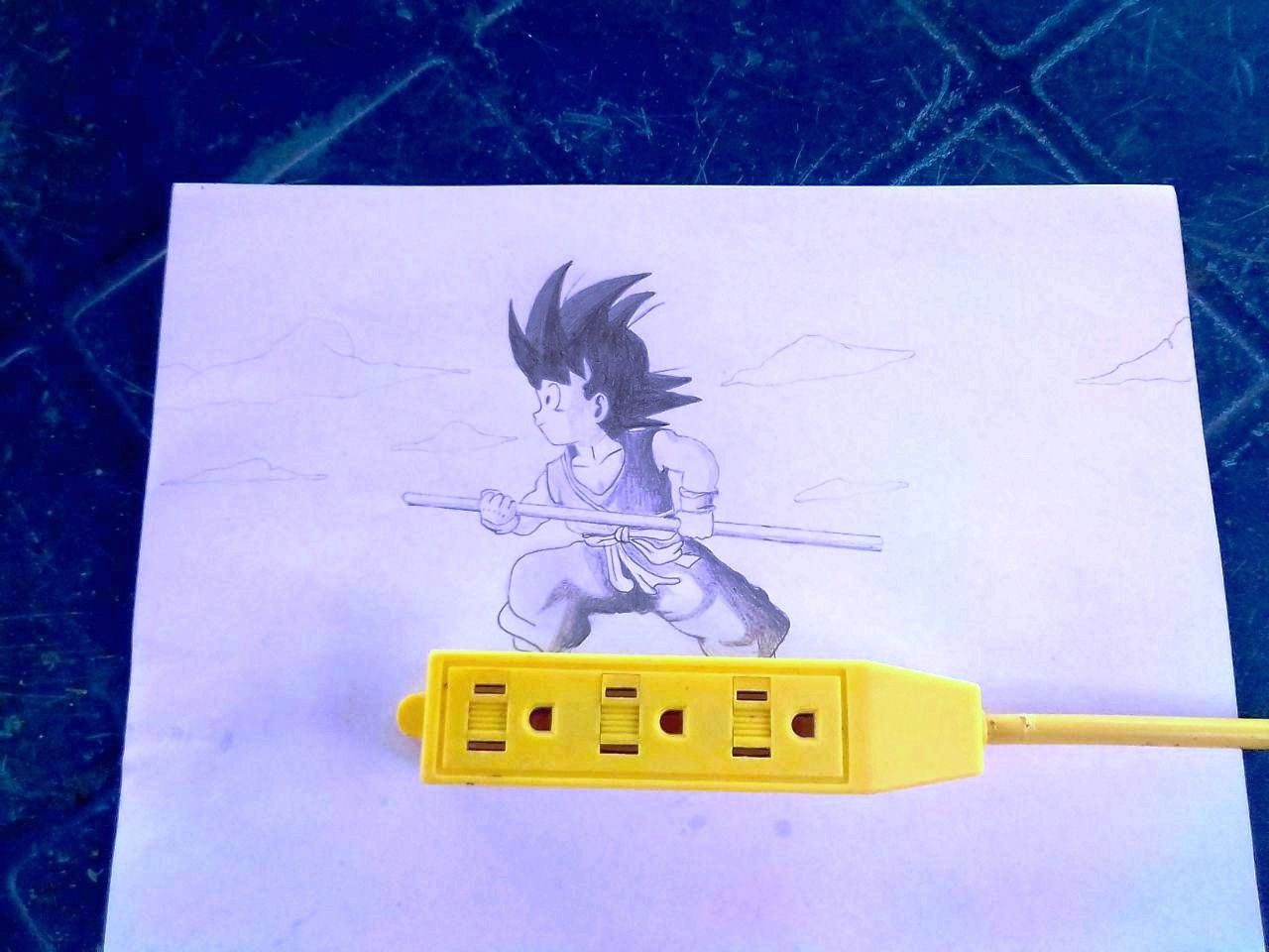 How to Draw a 3D Dragon Ball (Dragon Ball) 