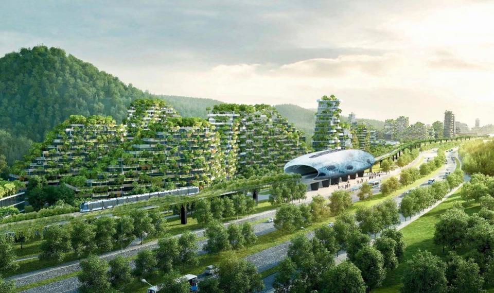 China Has Officially Started Building The World's First 'Forest City' - In Year end 2020