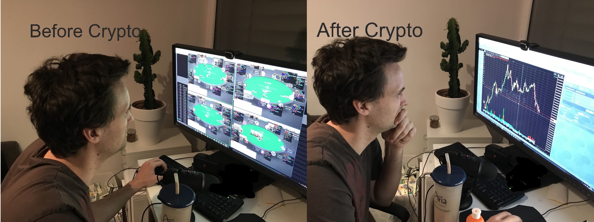 Before and after Crypto — Steemit