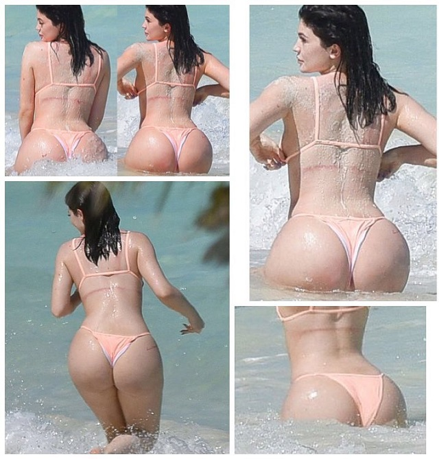 Kendall Jenner Poses Naked Like Sister Kim Kardashian.