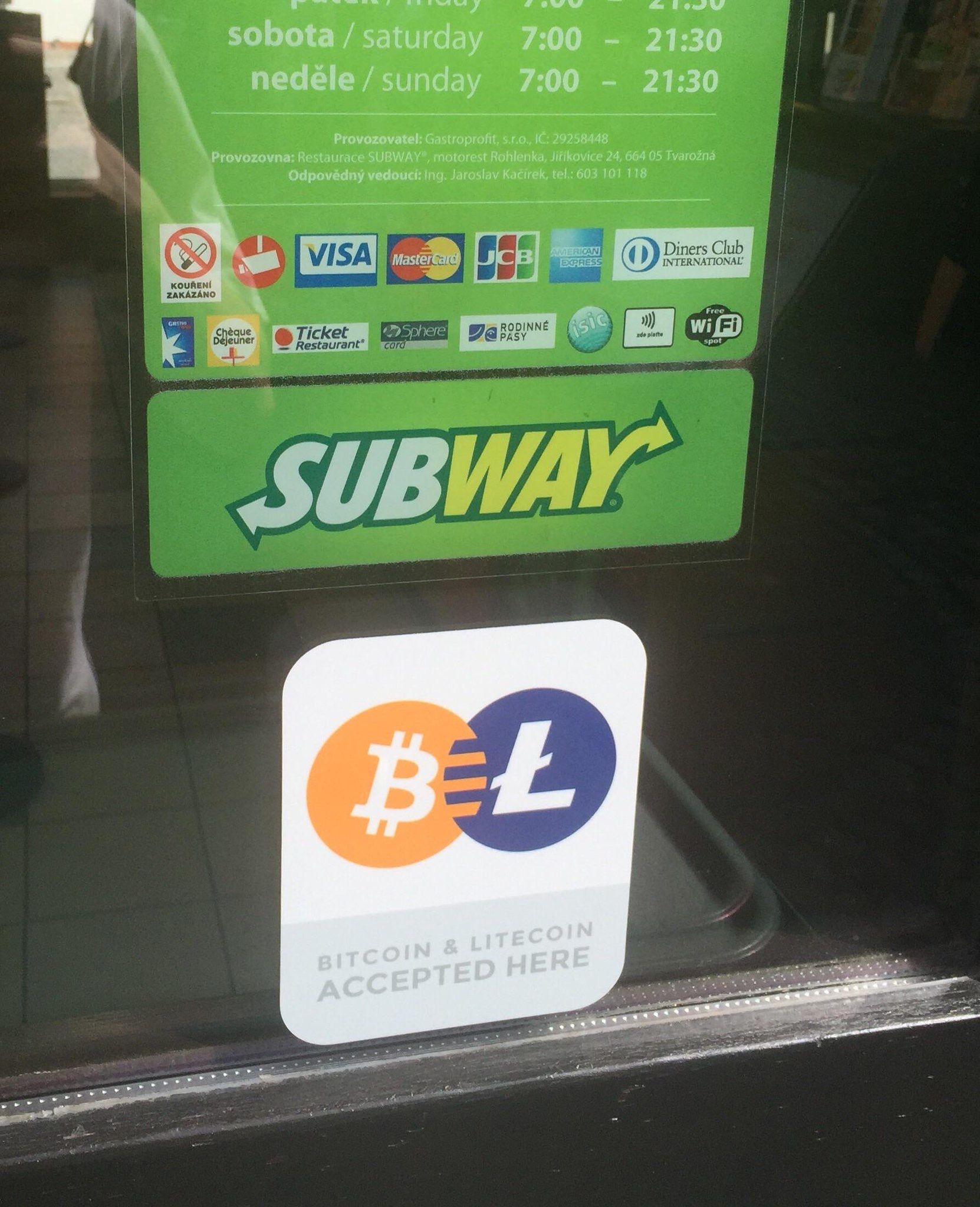 how to buy subway with bitcoin