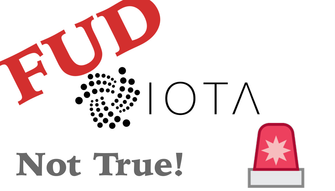 IOTA FUD major concerns partnerships and clarifications