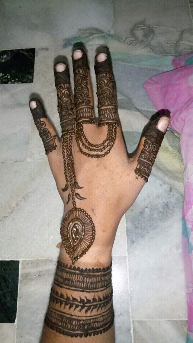 mehndi desgin#follow me for mehndi de sgin# Images • ♥️jatti ❣️  (@954674544) on ShareChat