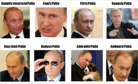 Many Faces Of Putin Steemit