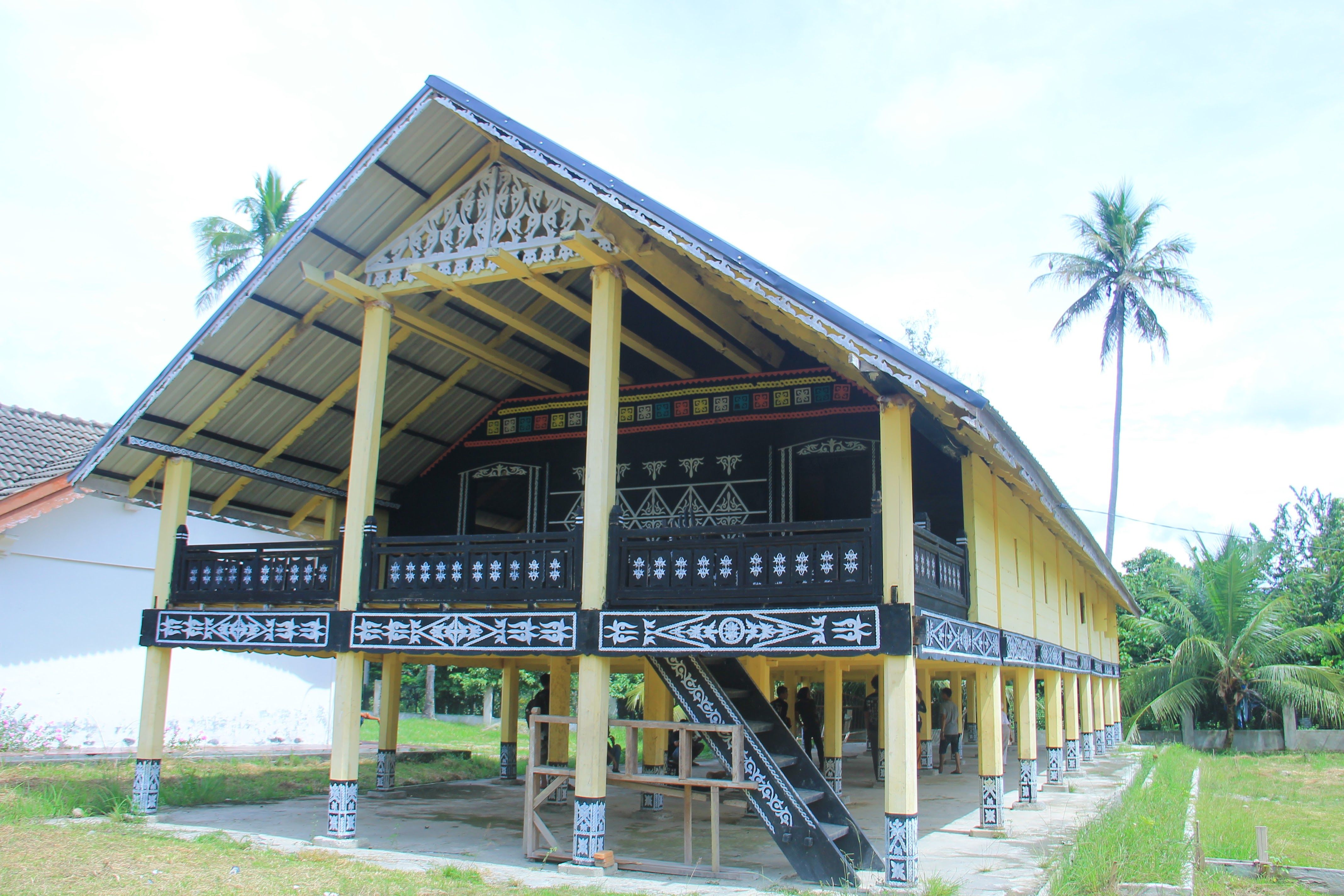 Denah Rumah Adat Betawi. arsitektur tradisional rumah 