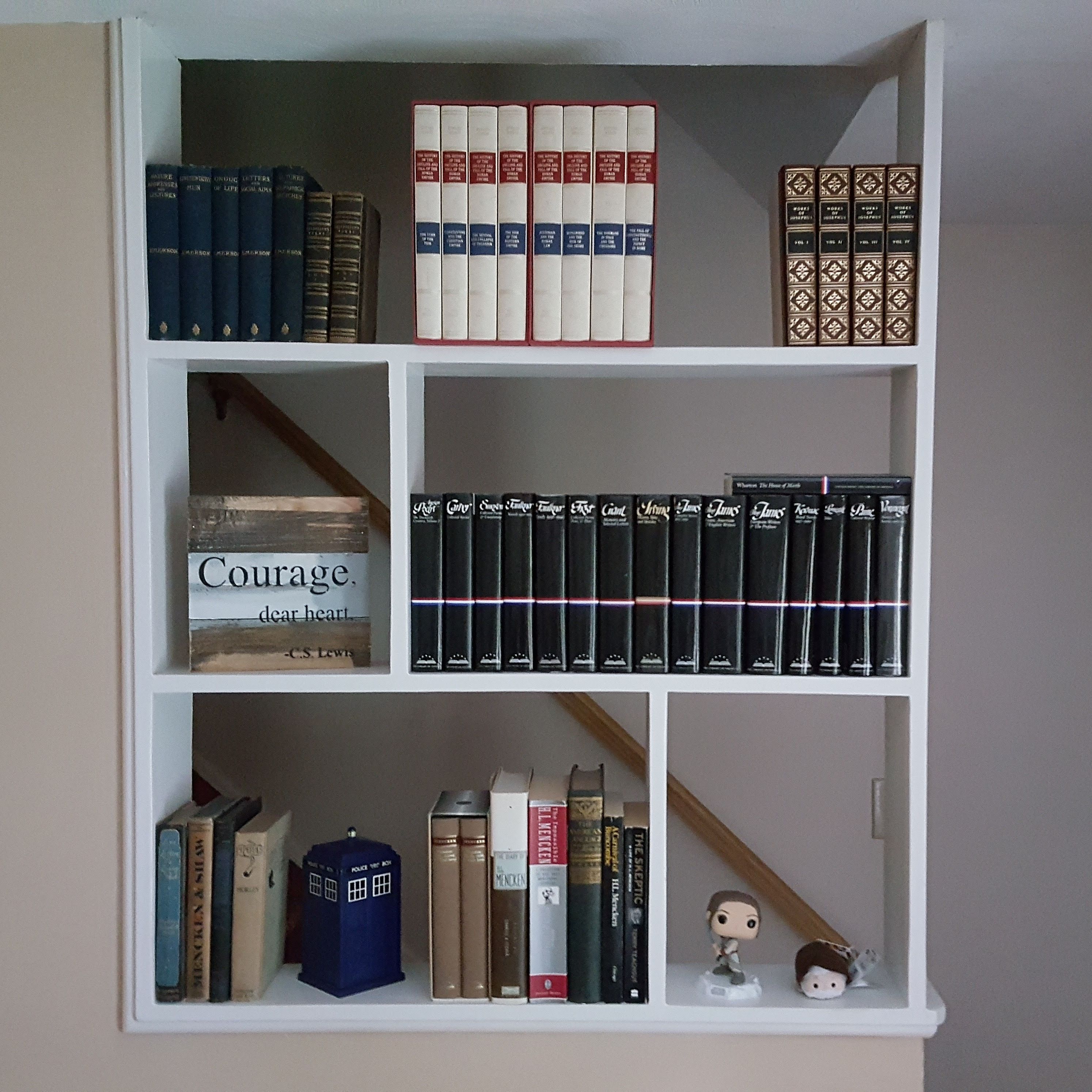 Star Wars book shelf