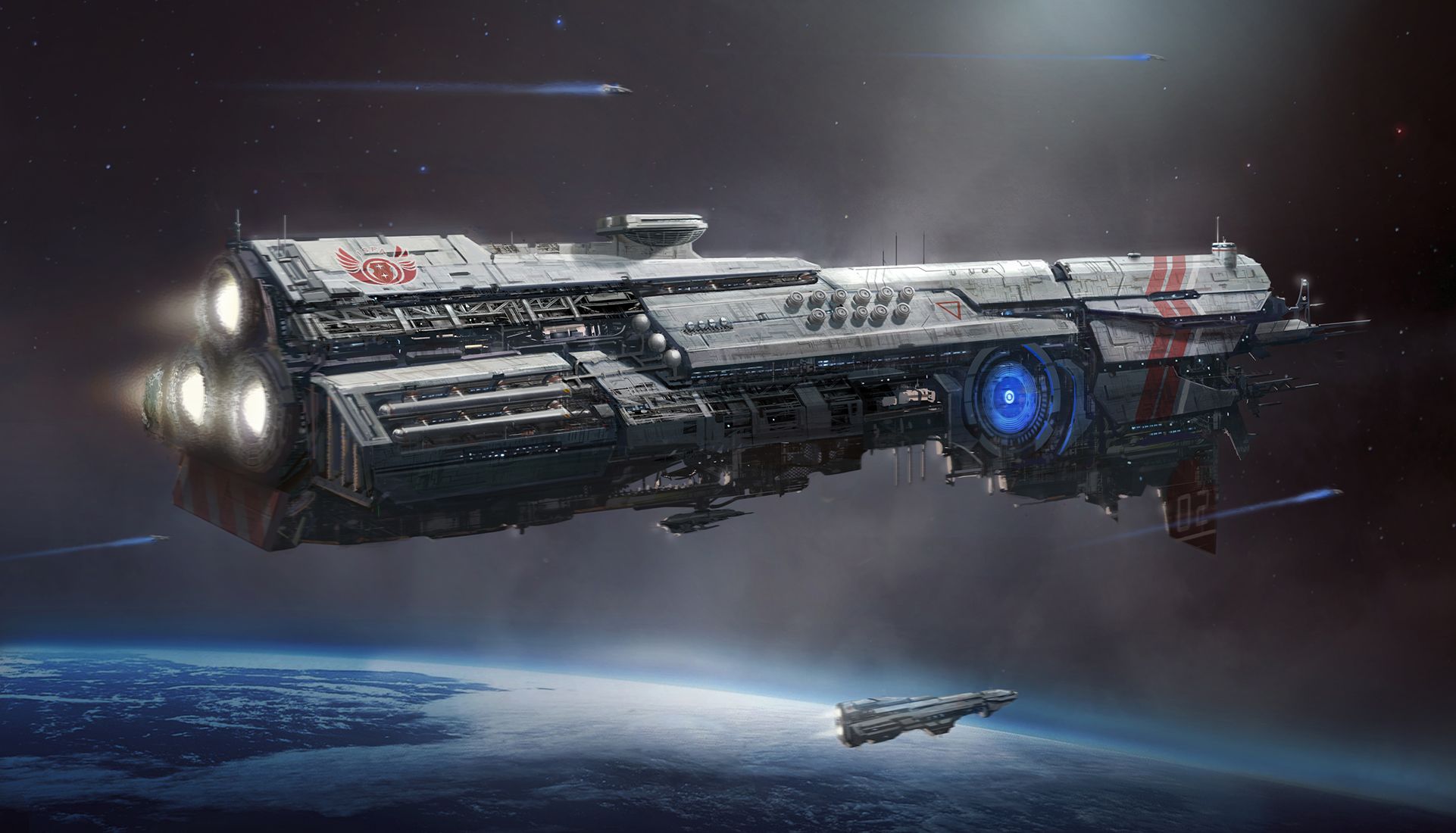 space warships