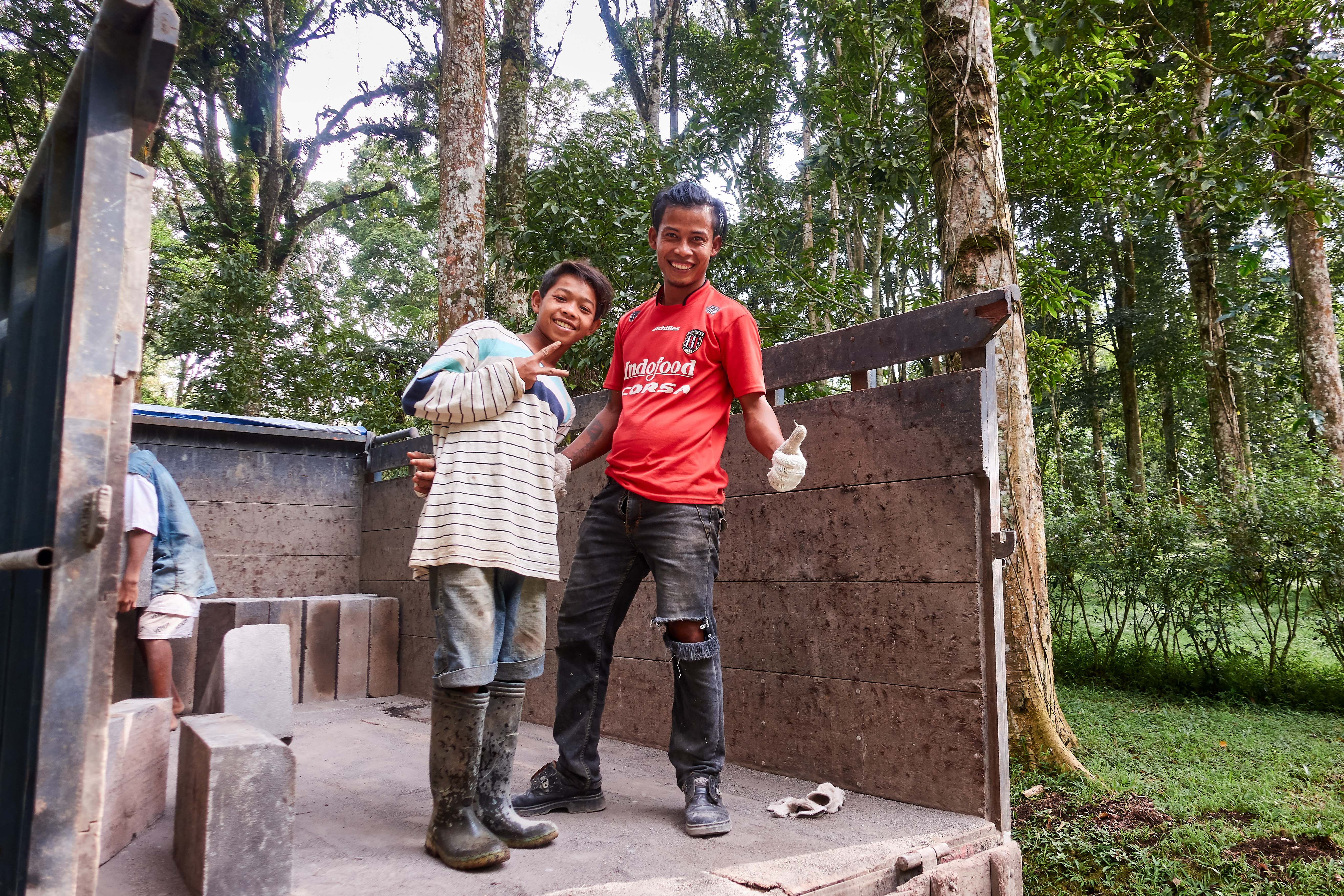 Hard working boys - Bali Botanic Garden.jpg