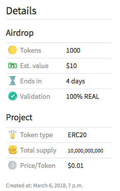 MOS airdrop token prie.png