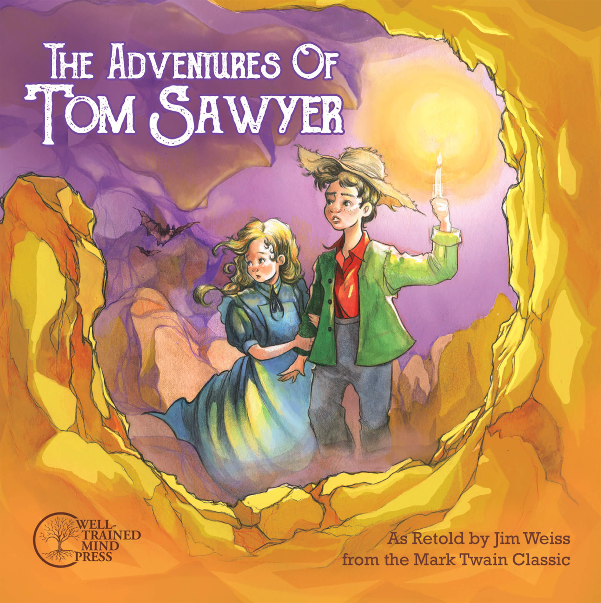 Том Сойер обложка книги на английском