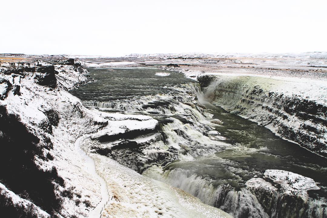 Gullfoss Waterfall