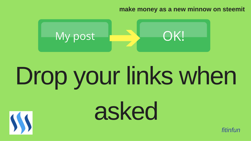 fitinfun How to make money as a new minnow on steemit links.png