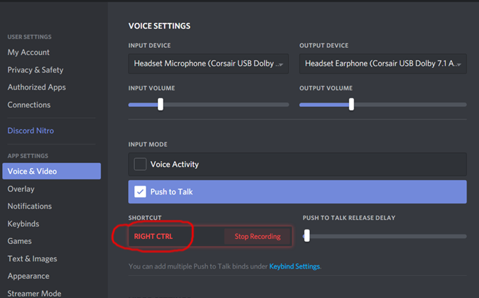 discord best key for push to talk