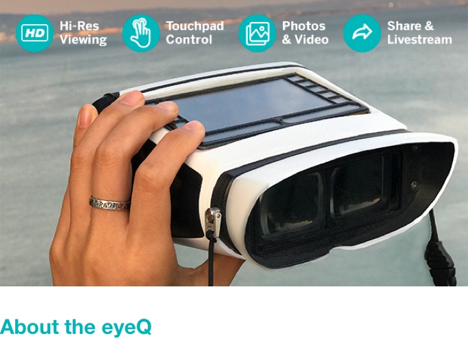 World's 1st Immersive Smart Capture Binoculars – eyeQ