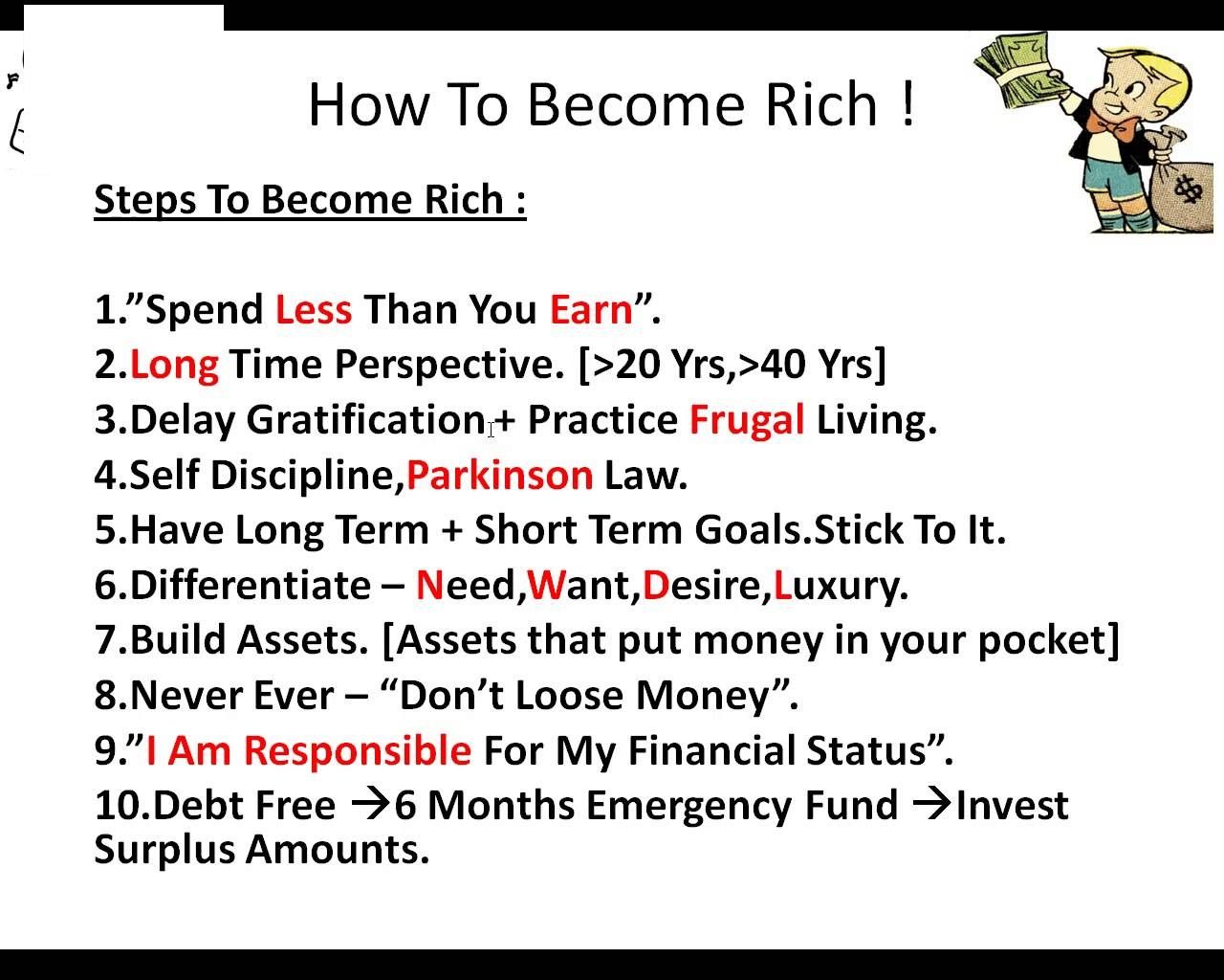 Ideal Info About How To Become Rich Man - Dancelocation19