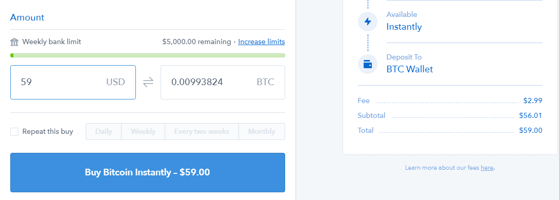 No Account Limit Bitcoin Coinbase Expand Limit - 