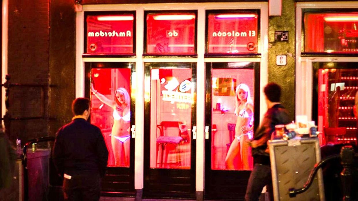 Amsterdam street red light Sex work