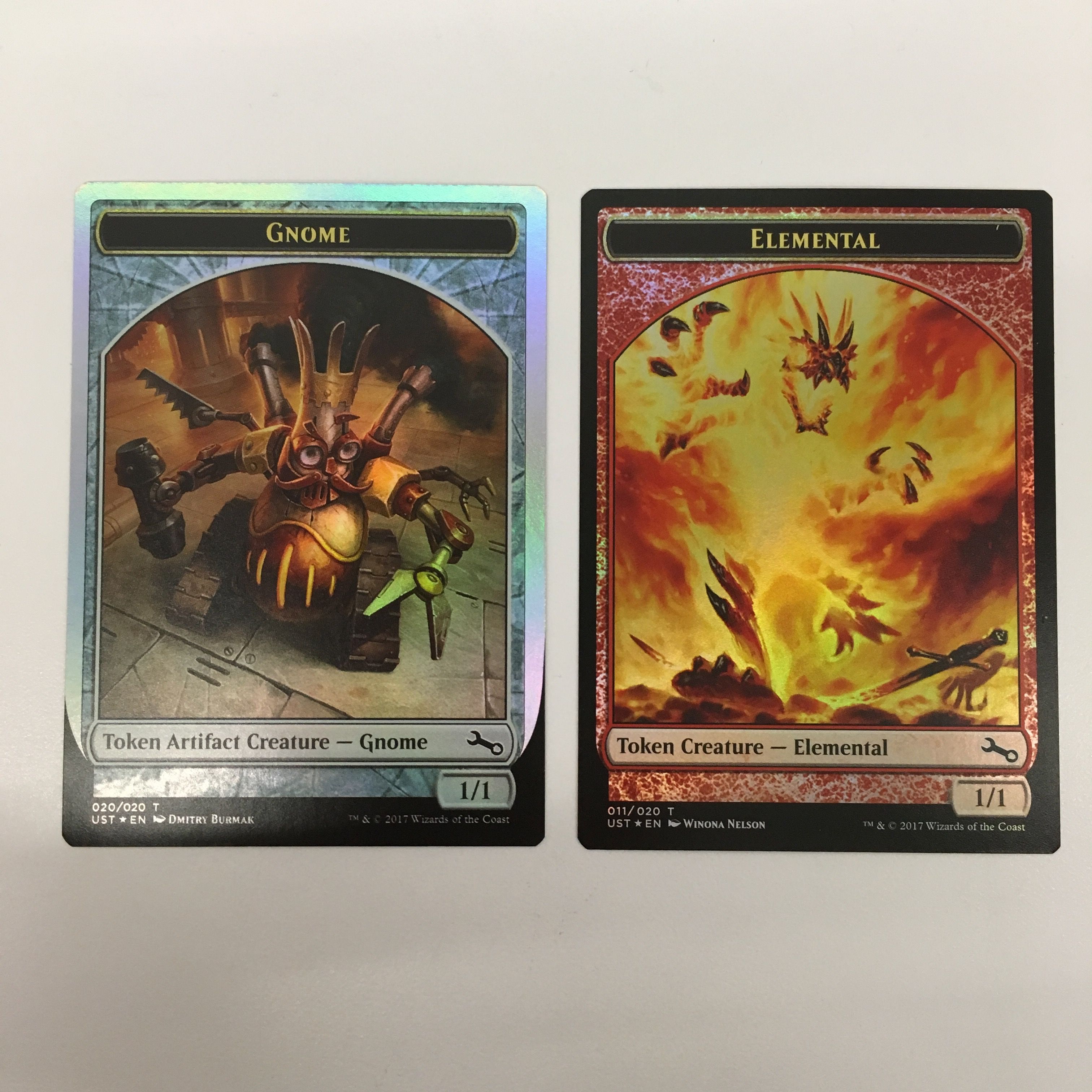 Foil Tokens @iamredbar