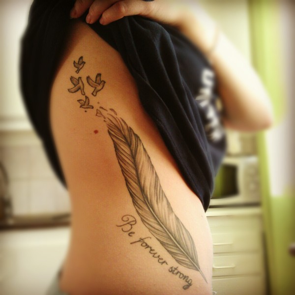 Tattoo uploaded by Rissole • Phoenix feather compass • Tattoodo