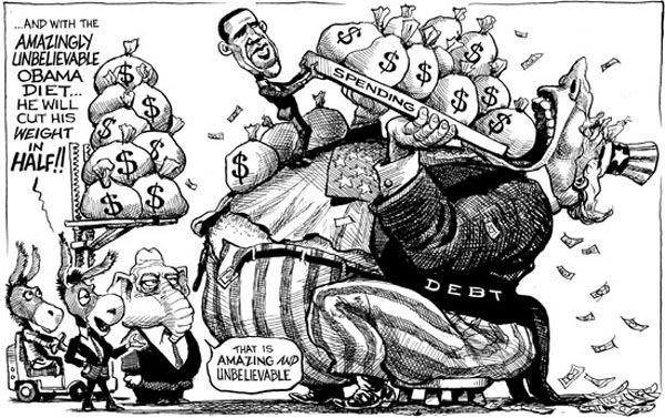 us_president_barack_obama_spending_money_for_debt_policy_speech_strategy_comic_political_cartoon_economist_funny_best_top_free_greatest1.jpg