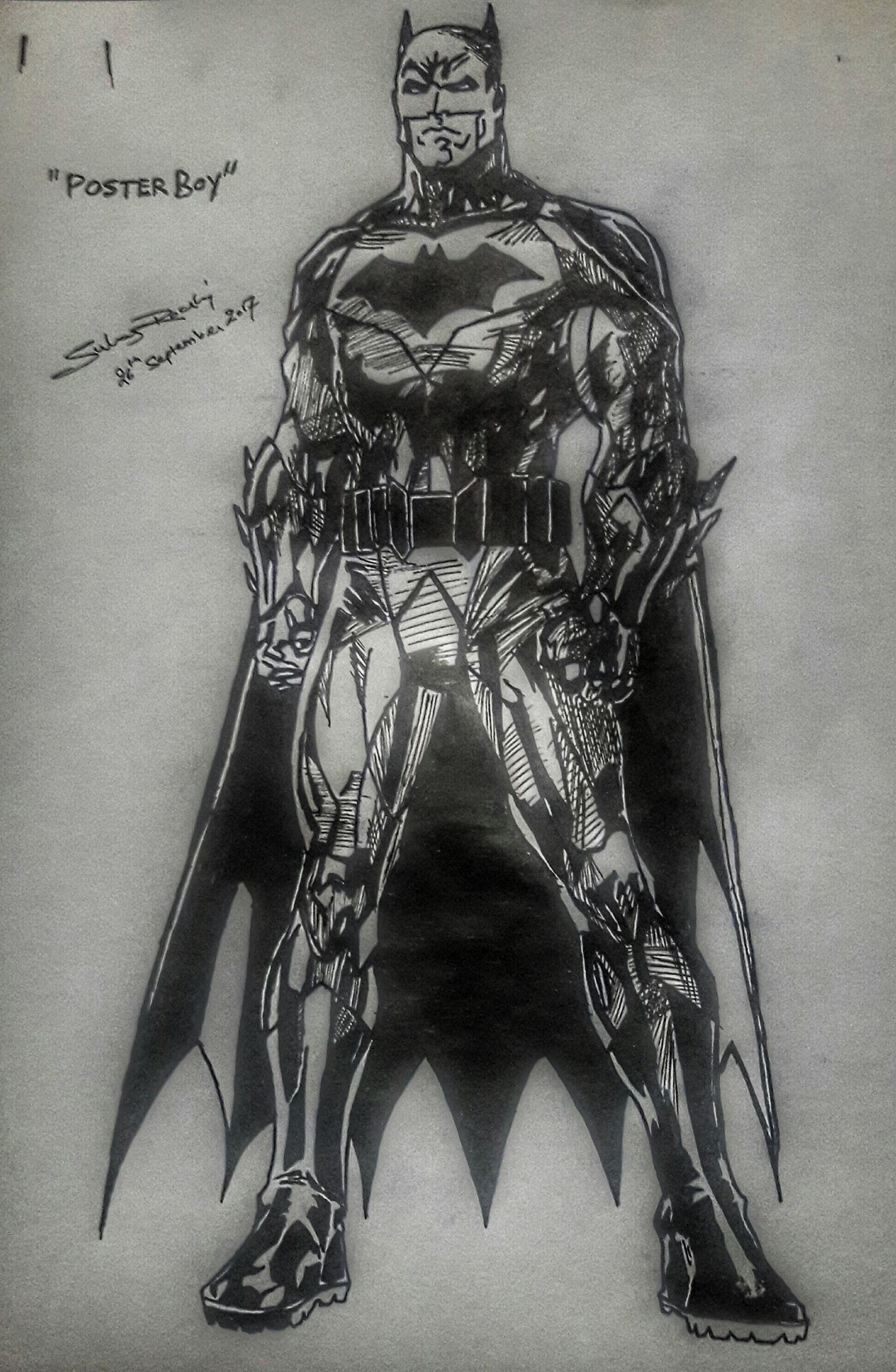 Im super excited for The Batman movie so I decided to draw this poster  inspired by one of my favorite covers by Jason Fabok I hope you like it   VicBazaine on