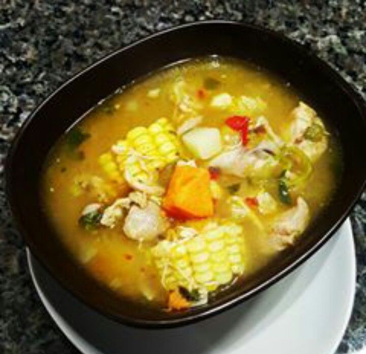 SOPA DE POLLO CON MAIZ — Steemit